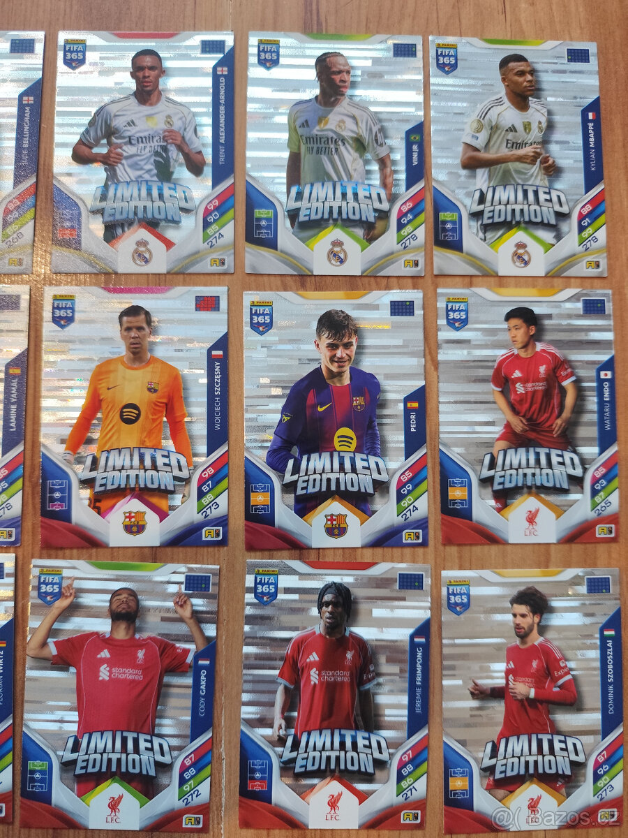 Fotbalové kartičky Adrenalyn - Fifa 365 2026 - limit edition - 10