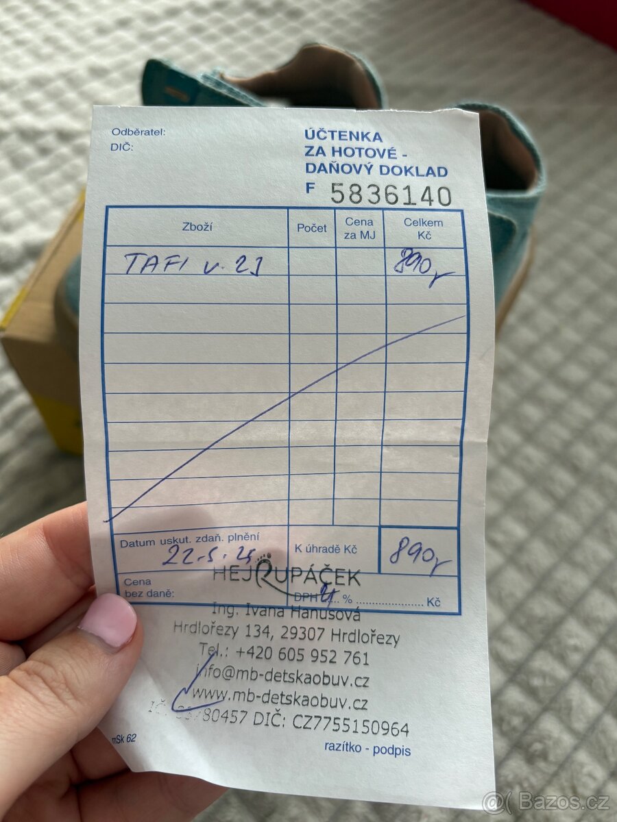 Sandálky protetika tafi jeans 23 - 10