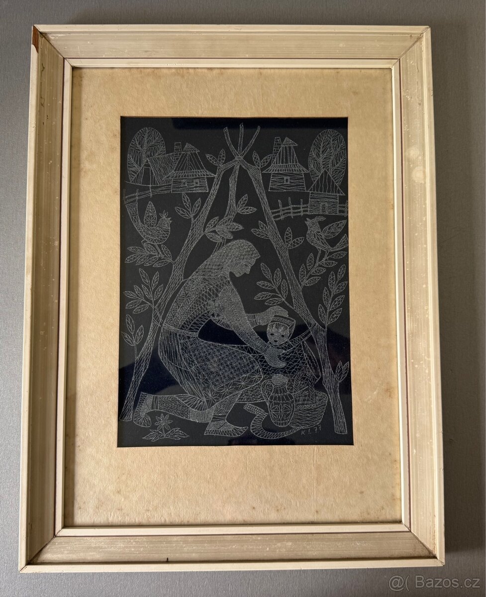 Obraz Karel Langer Valašský život - 10