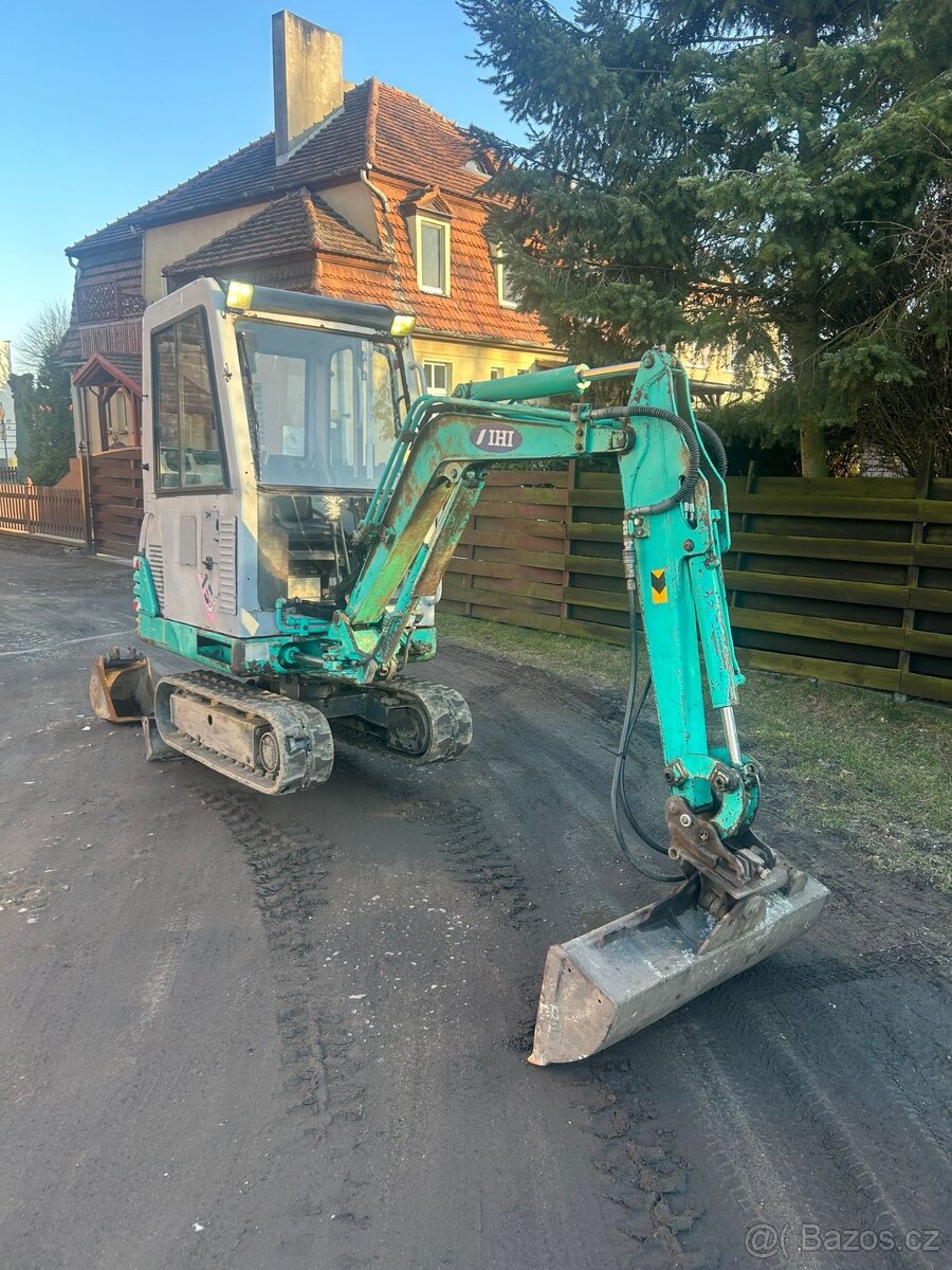 Ihi 15j Minibagr 1.5T + 2x lžíce - 10