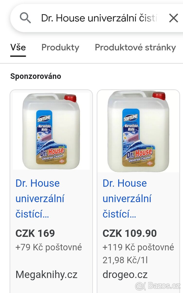 Čistící prostředky na umytí auto, obkladů, podlah a keramiky - 10