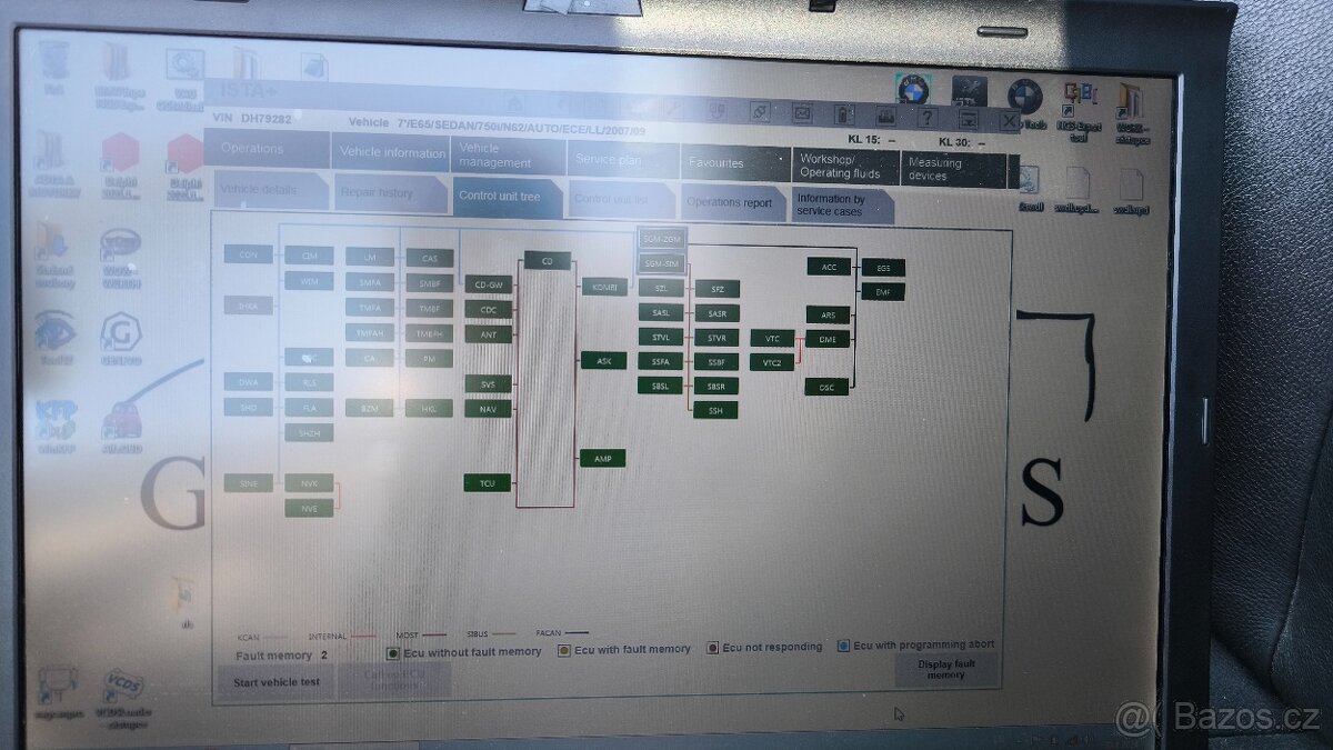 BMW E65 750i - 270 kW 2008 - 10