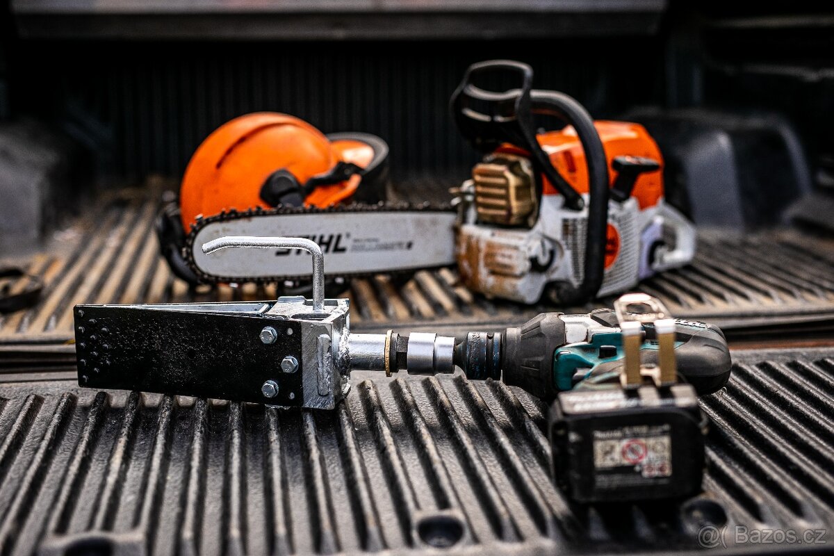 Mechanický klín s bronz. maticí - vhodný pro rázový utahovák - 10