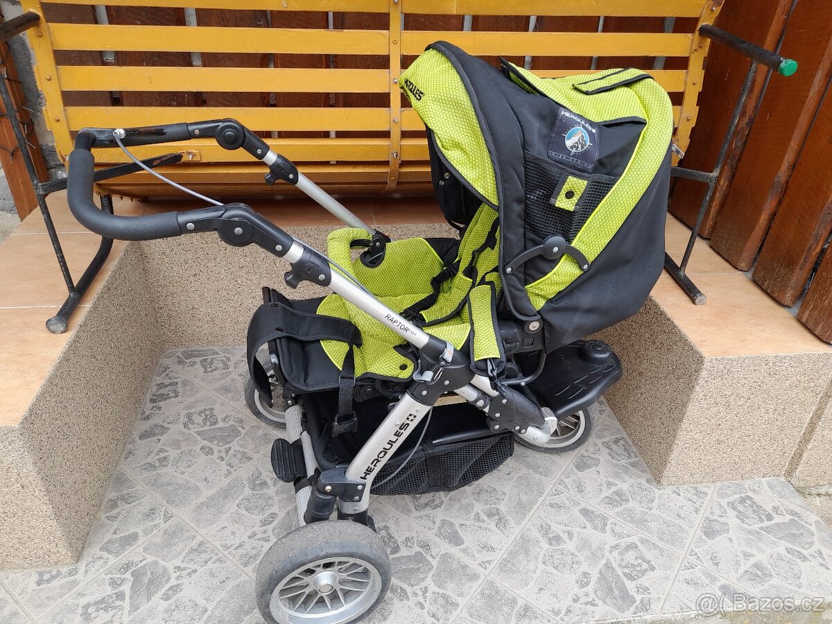 Švýcarský sportovní kočárek Herqules - 10