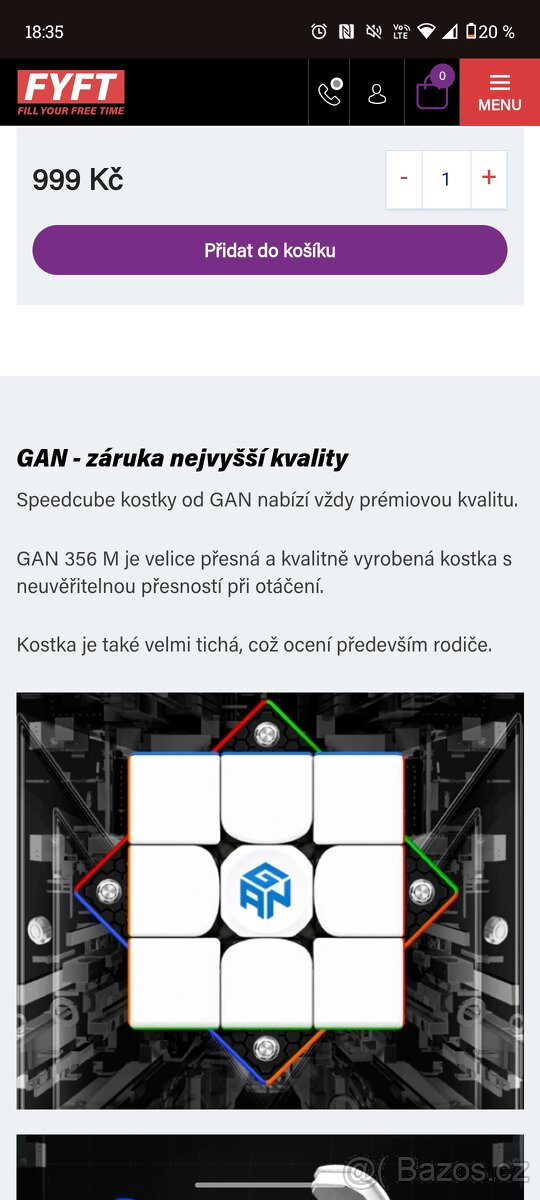Speedcube GAN 365 M2 - 10