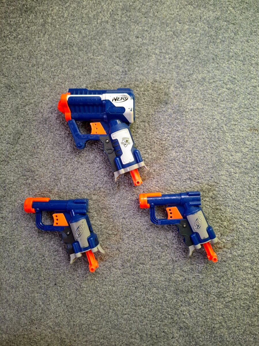 Prodám Nerf pistole - dobrý stav - 10