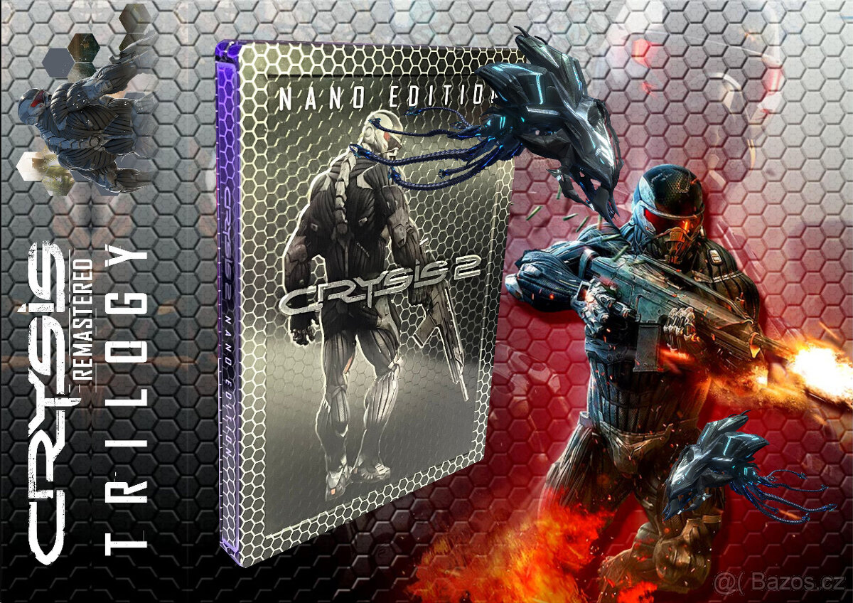 CRYSIS REMASTRED trilogy PS4 + FIGURE ALCATRAZ 2 LED - 10