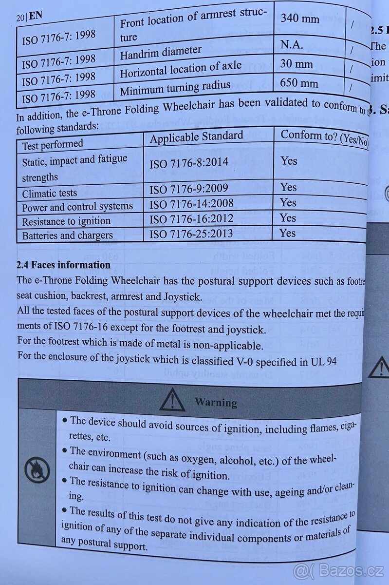 Prodám levně elektrický invalidní vozík - 10