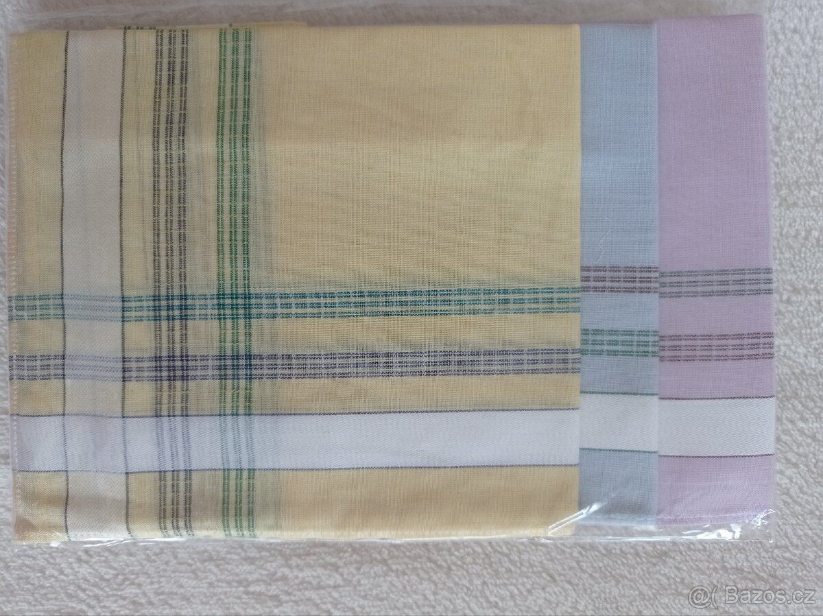 Kapesníky dětské, dámské a pánské - 10