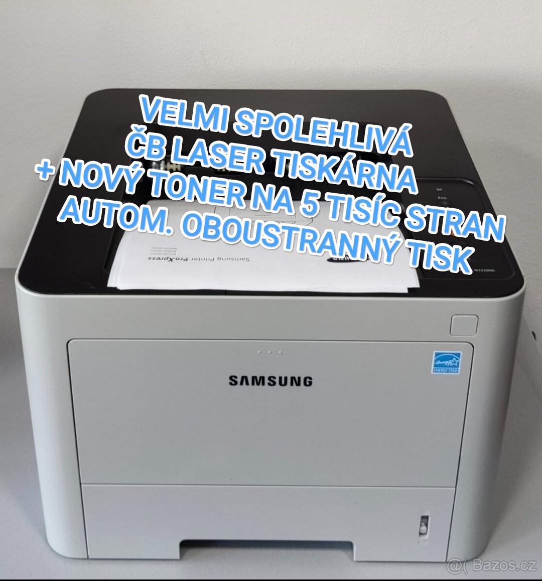 ㊆ Samsung SL-M3320nd, profi ČB, po repasi se zárukou - 10