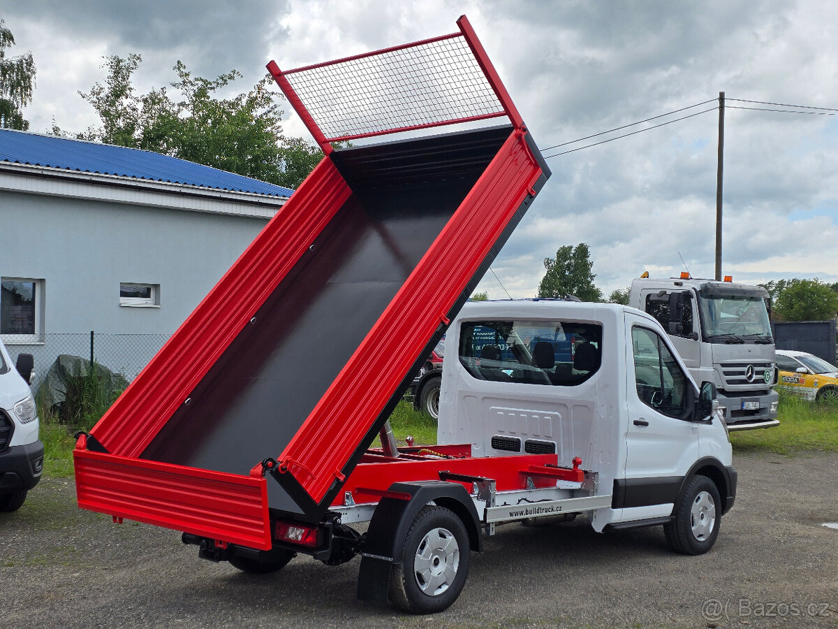 Ford Transit sklápěč • nový • 165k • 4x4 • česká nástavba - 10