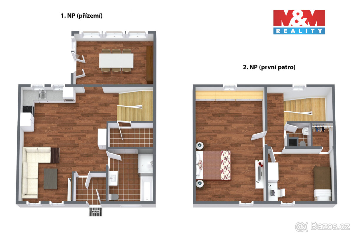 Prodej rodinného domu 4+KK, 112 m², Toužim, ul. Tepelská - 10