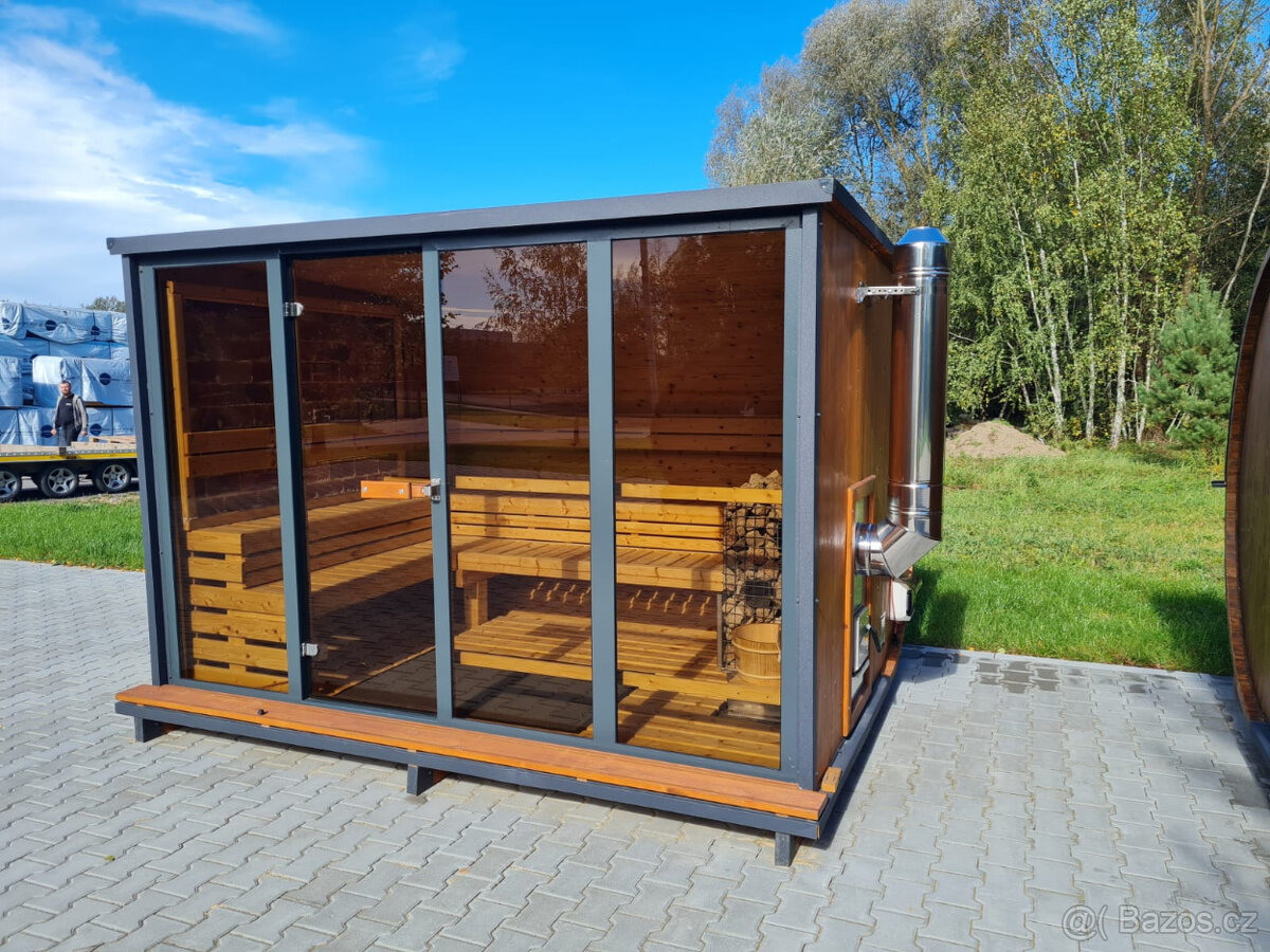 Panoramatická sauna Horizont M4 - 10