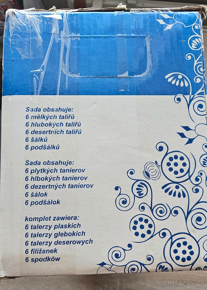 JÍDELNÍ SADA S DEKOREM CIBULÁK - 10