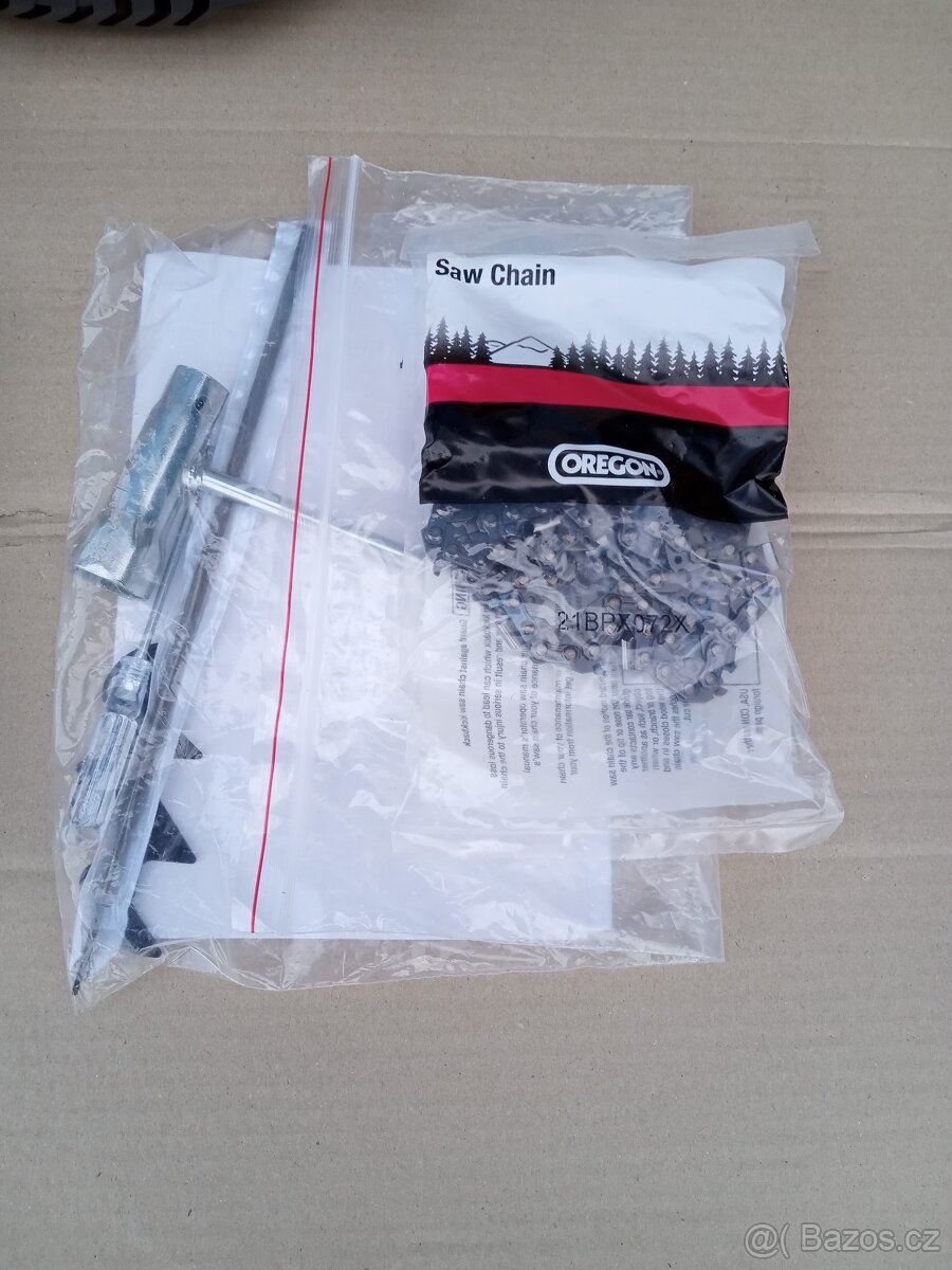 Prodám benzínovou řetězovou pilu TEXAS TS 4518, - 10