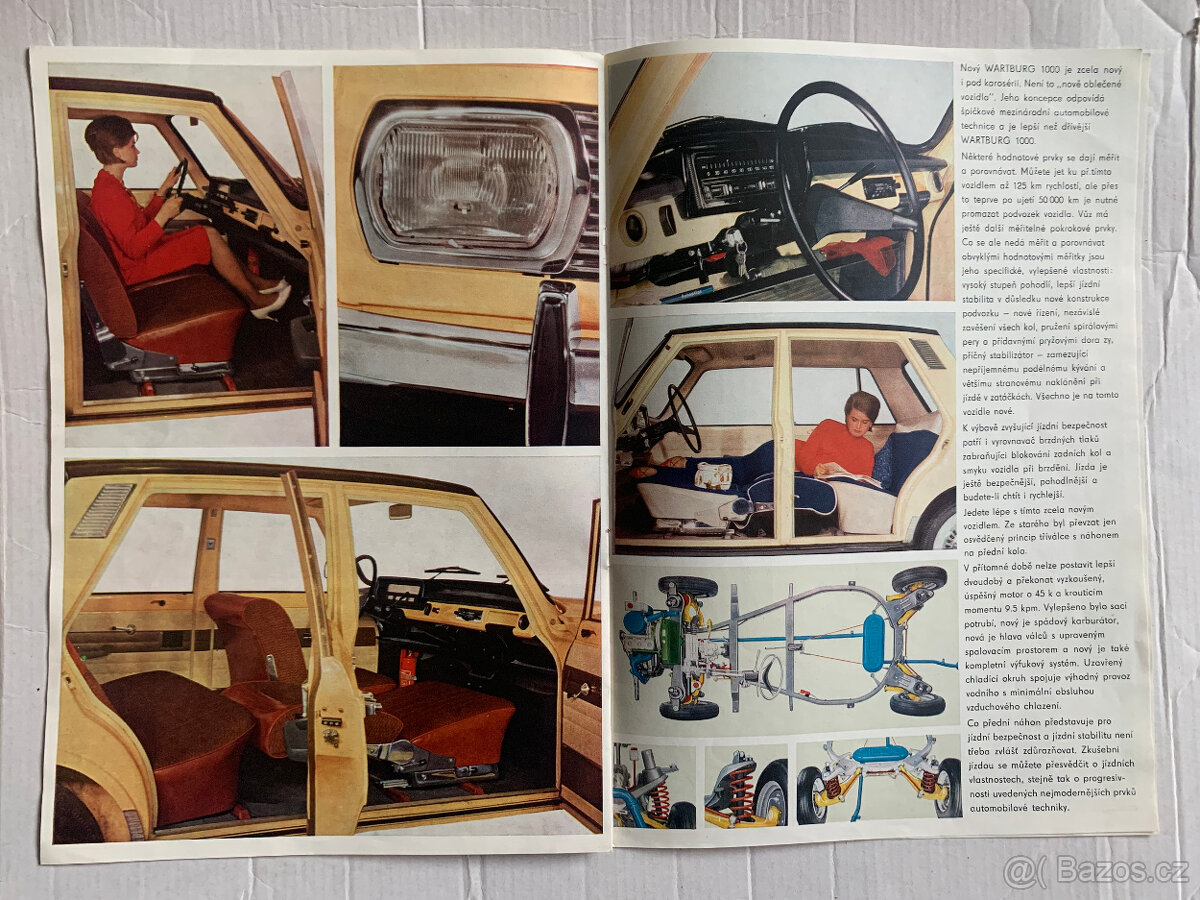 Wartburg 1000 353W – soubor knih, příruček a prospektů - 10