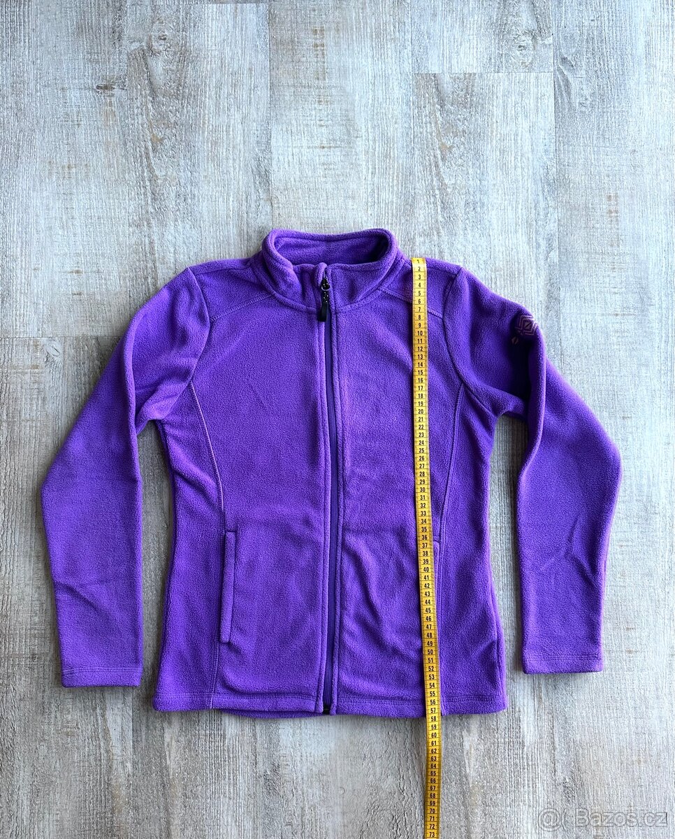 Fleecová mikina Crivit, vel. 146-152, NOVÁ, fialová - 10