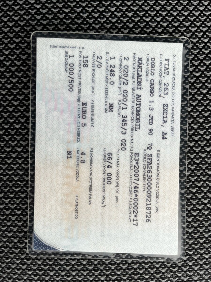 FIAT DOBLO KLIMA, TAŽNÉ ZAŘÍZENÍ - 10