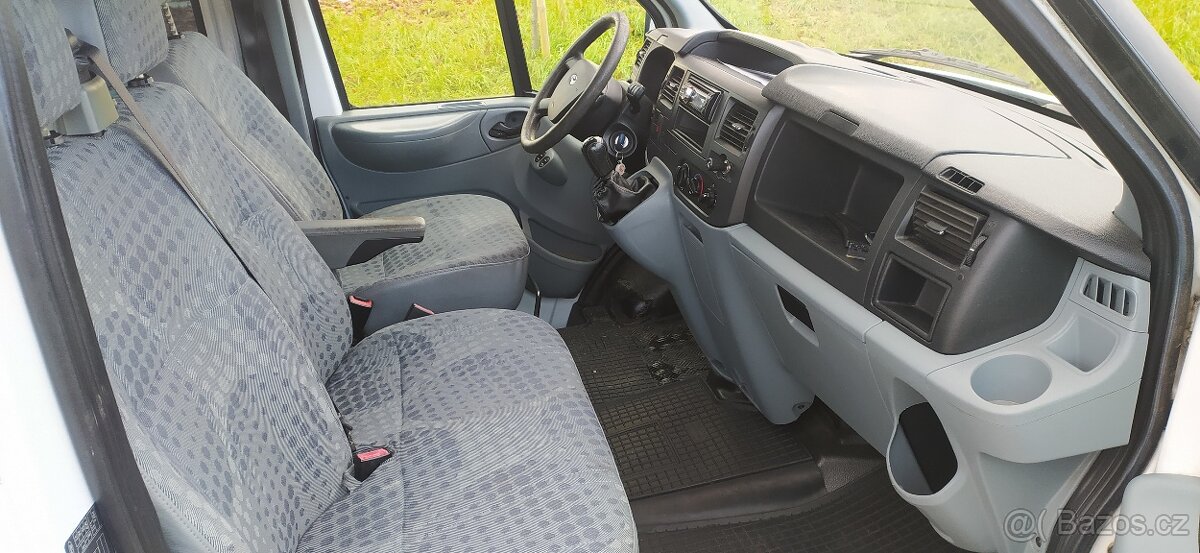 FORD TRANSIT 260S 2,2TDCi63kwrv9/2009,6 MÍST+SPANÍ OBYTNÝ - 10