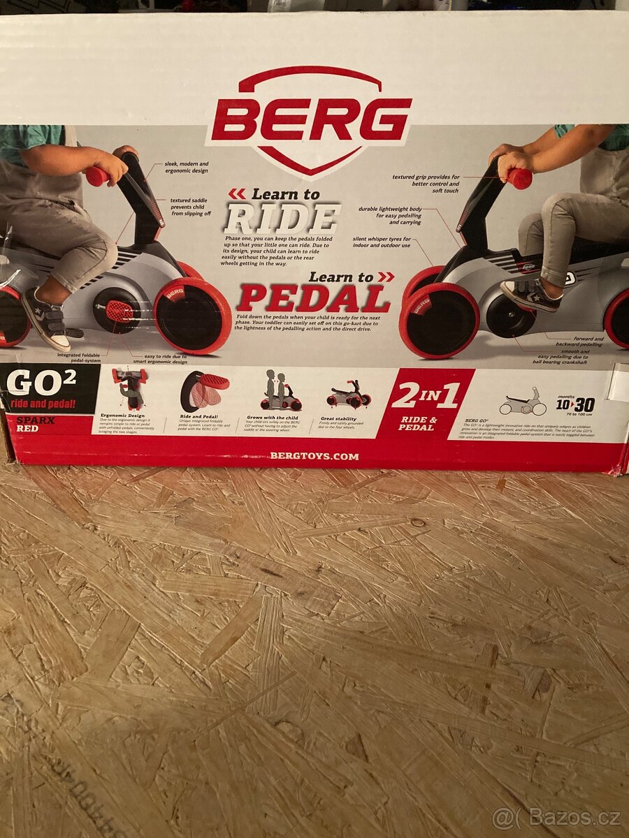Odrážedlo šlapadlo Berg - 10