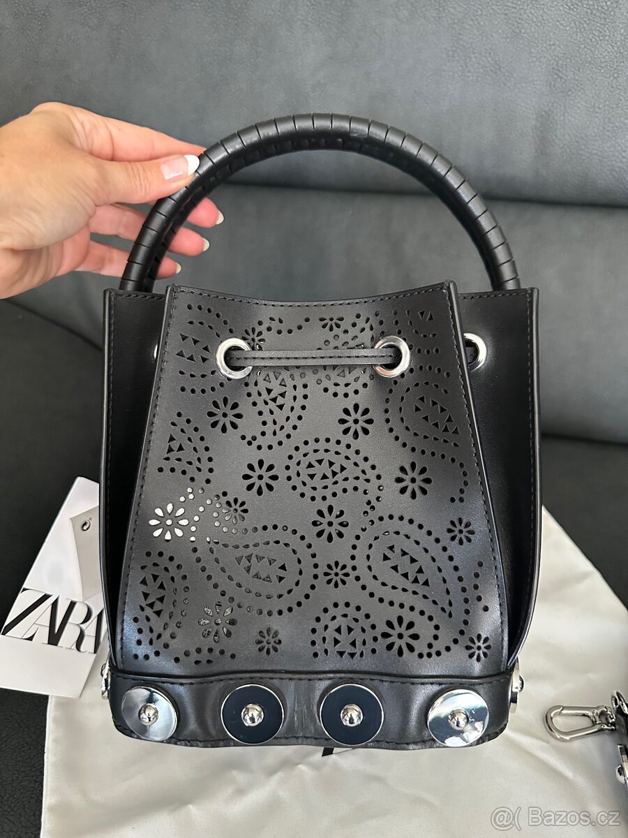 Kožená kabelka Zara - 10