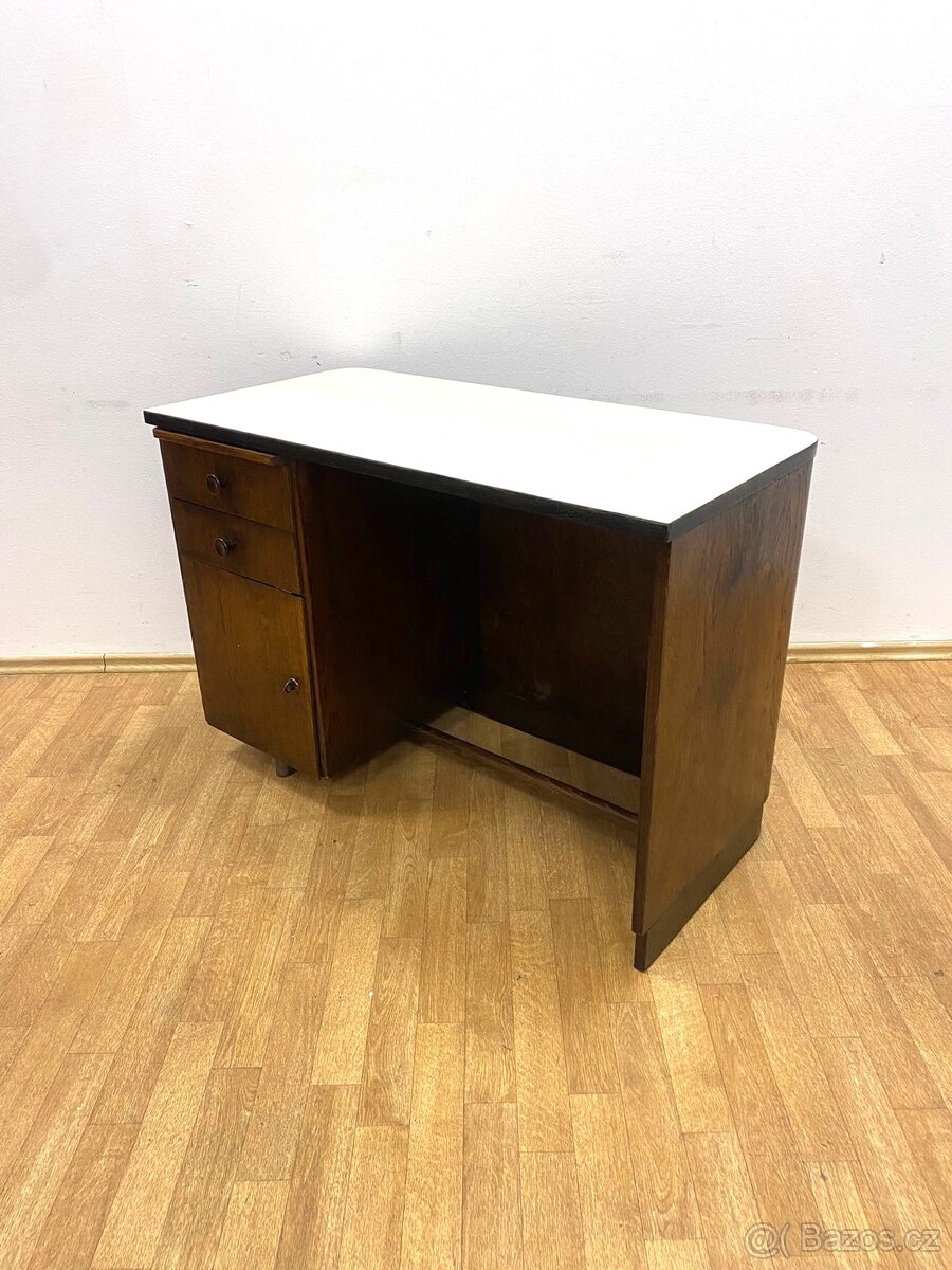 Retro psací stůl Halabala - 10