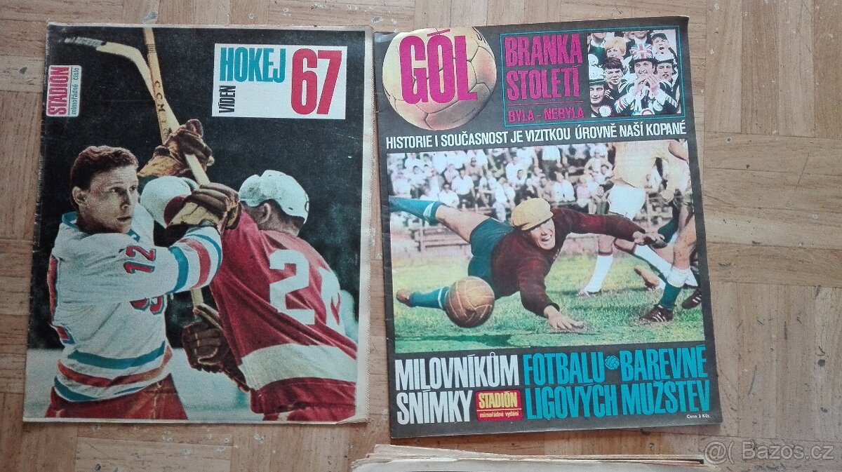 Časopisy STADION 1961, 1962, 1963, 1964, 1965, 1966, 1967/68 - 10