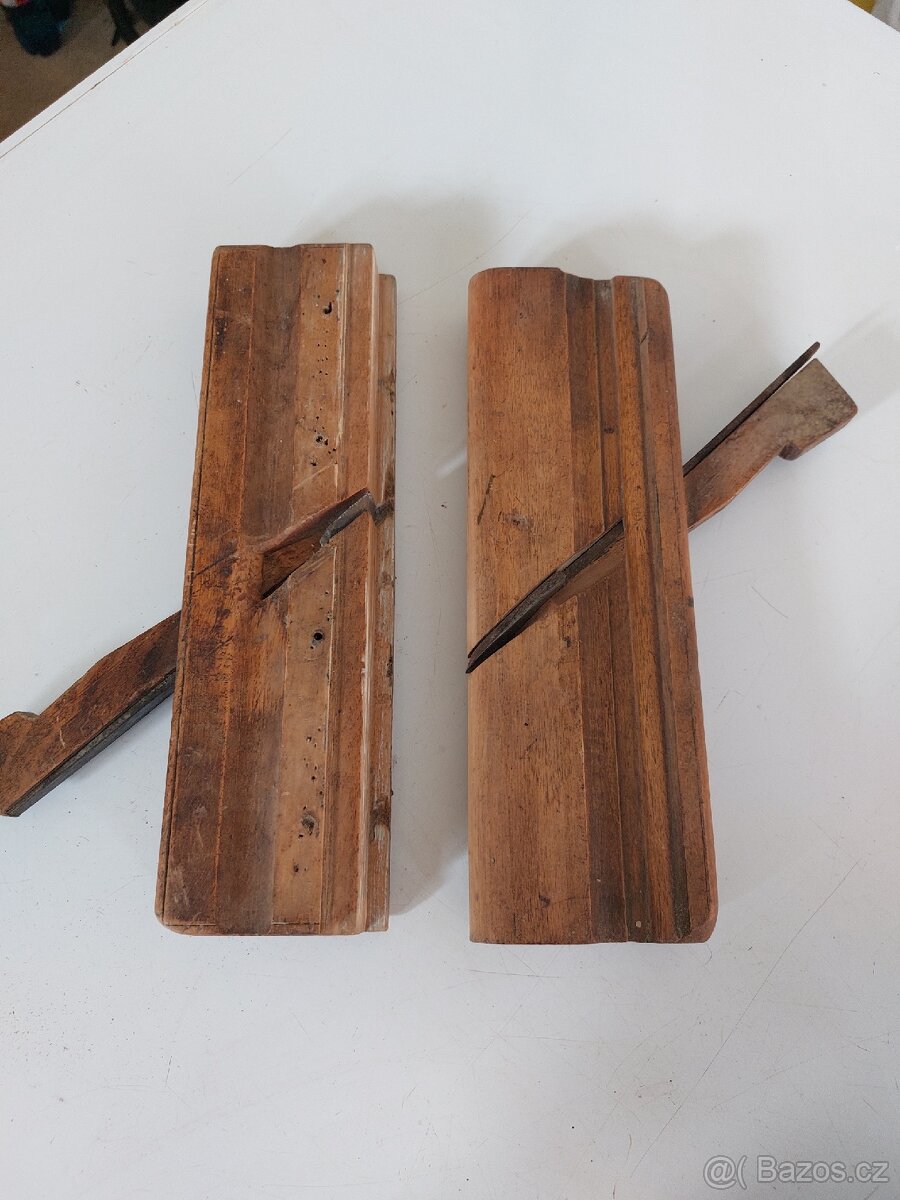 Truhlářské staré a retro nářadí. - 10