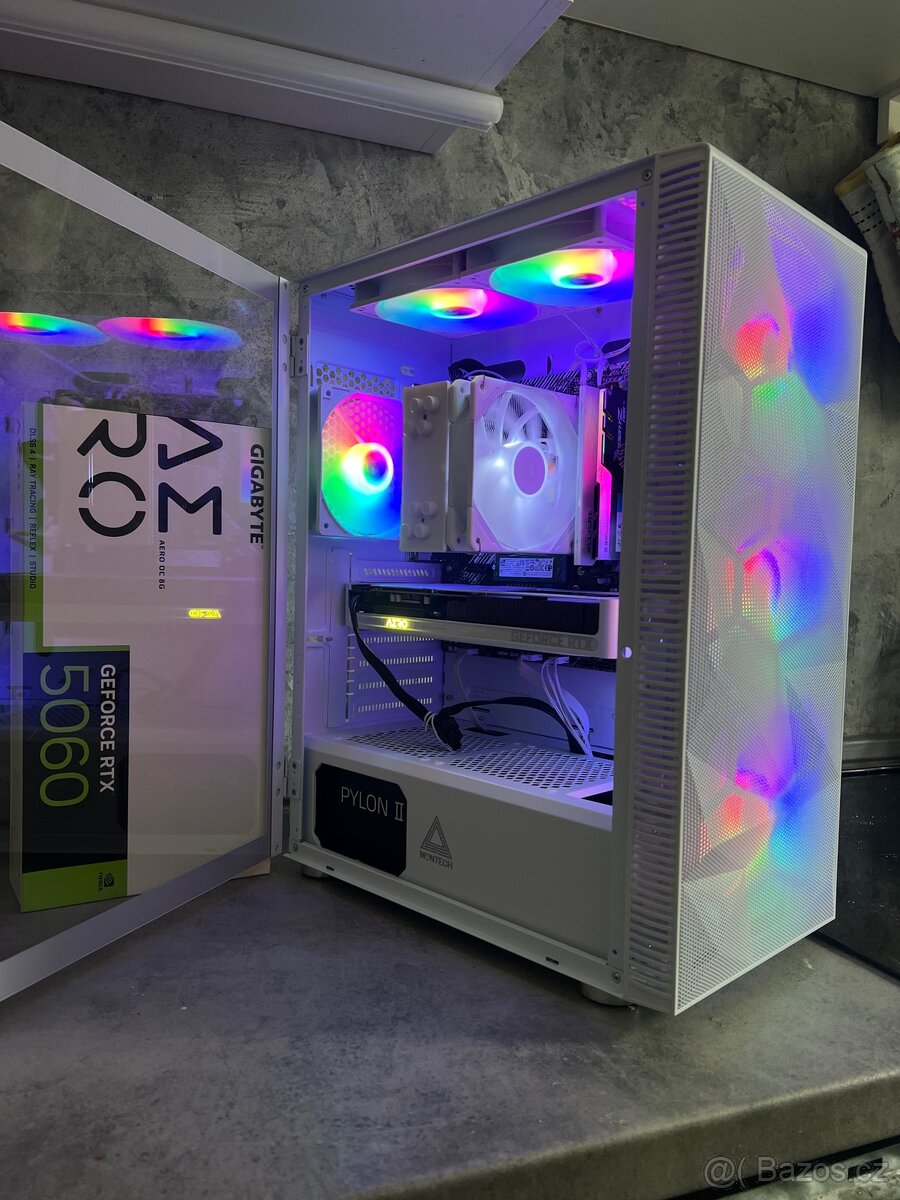 HERNÍ PC | NOVÁ RTX 5060 | NOVÝ I5-14400f | 32GB DDR4 - 10