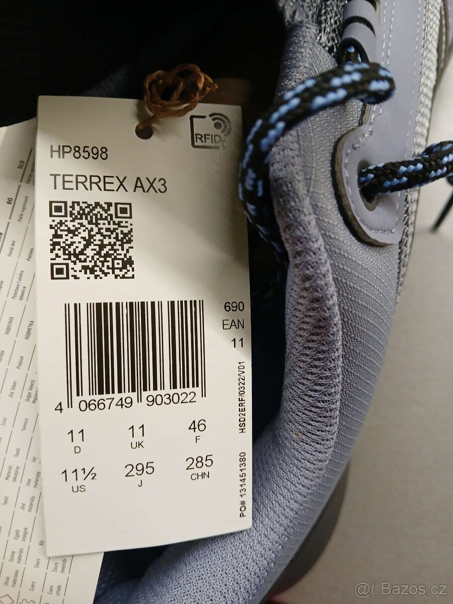 Pánská outdoorová obuv Adidas Terrex AX3 - 10