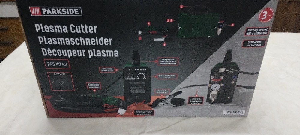 PLASMOVÁ ŘEZAČKA PARKSIDE - 10