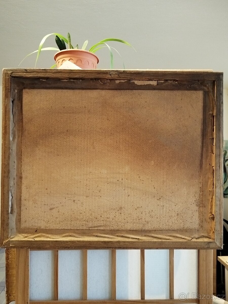 obraz LESNÍ ÚVOZ II., olej, sign. Jar. Jirotka 1939 - 10