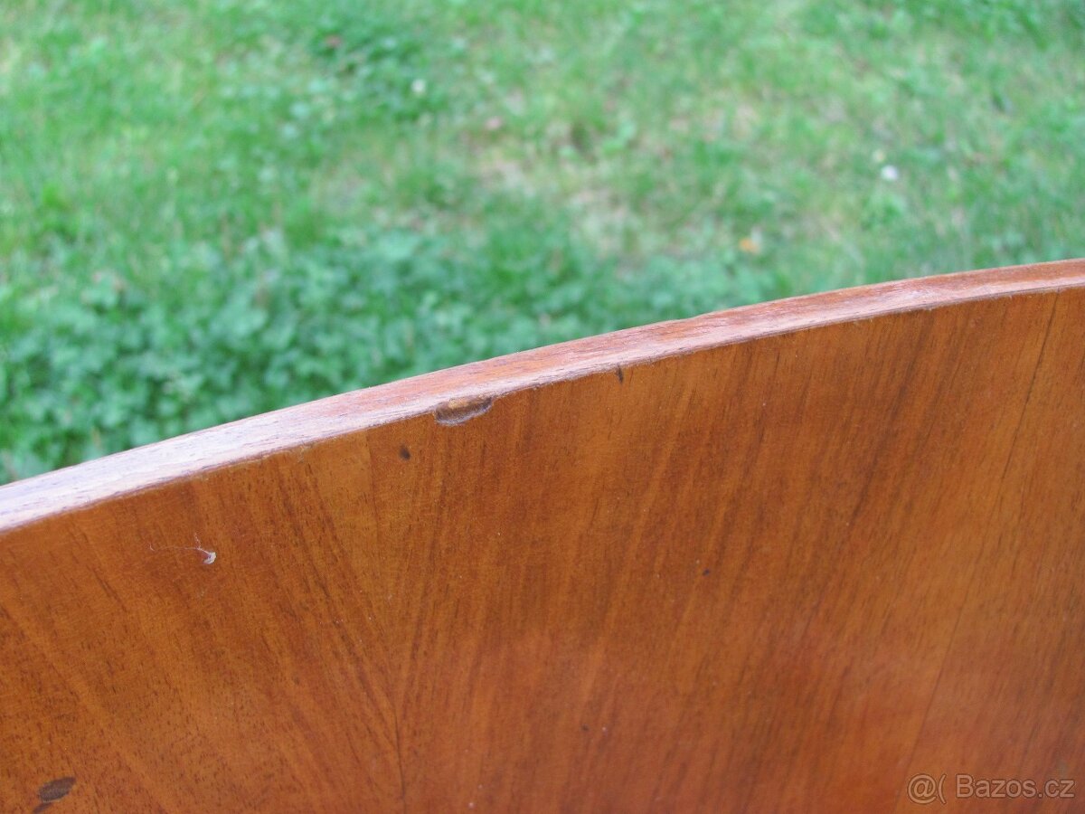 Židle lízátka / Halabala / 4ks / k renovaci - 10