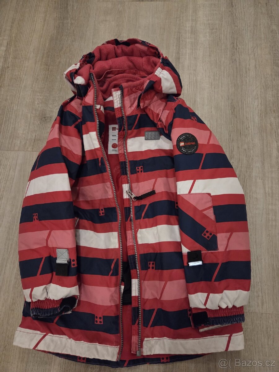 Lyzarska zimni bunda LEGO vel.116,skoronova - 10