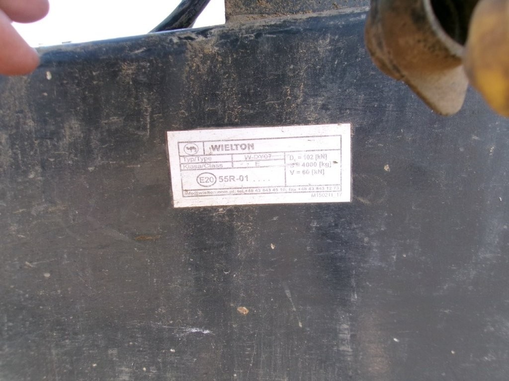 WIELTON PRC-2HP/W18R - traktorový náves - 10