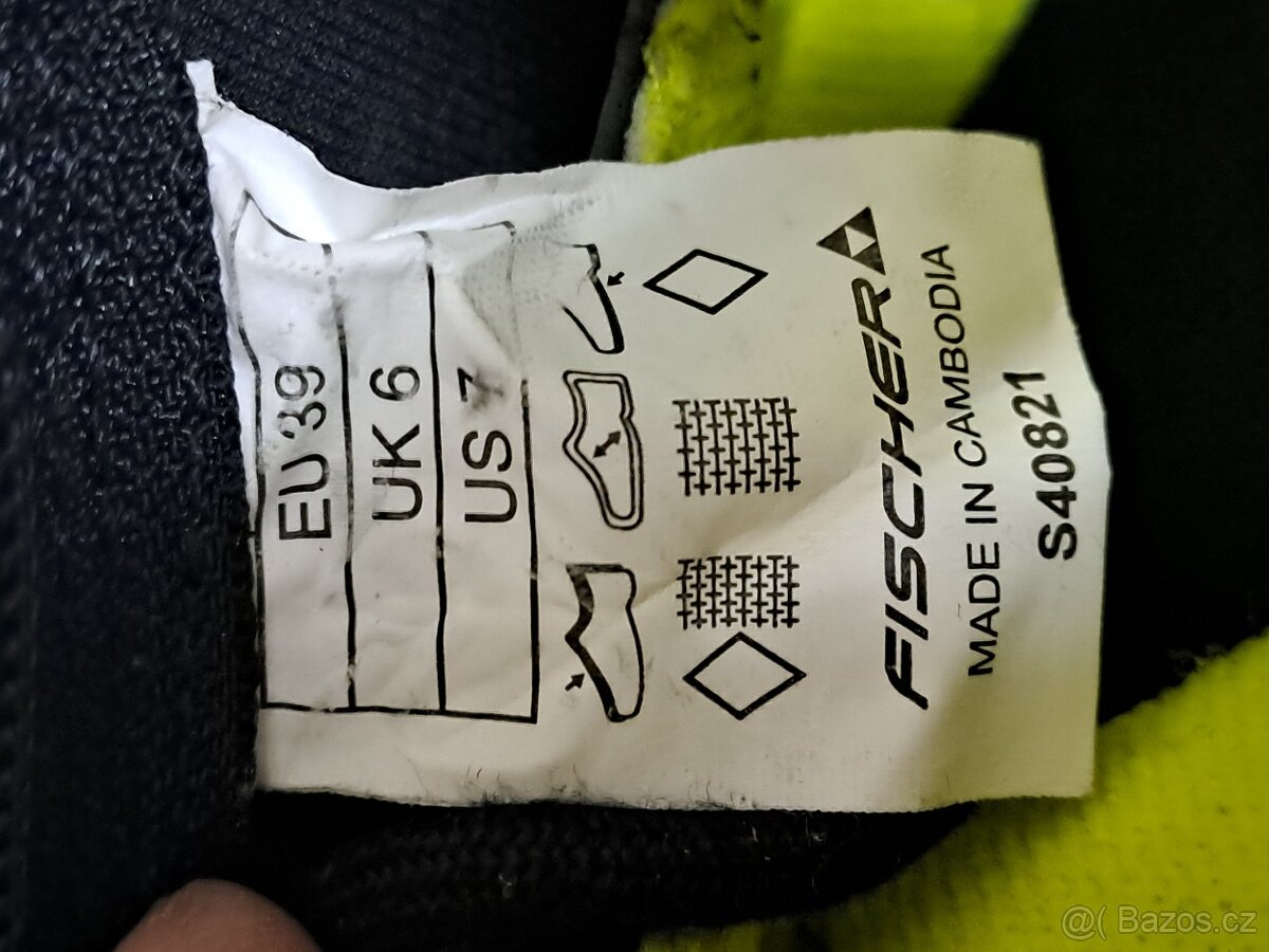 Boty na běžky Fischer XJ Sprint vel. 25,5 - 10