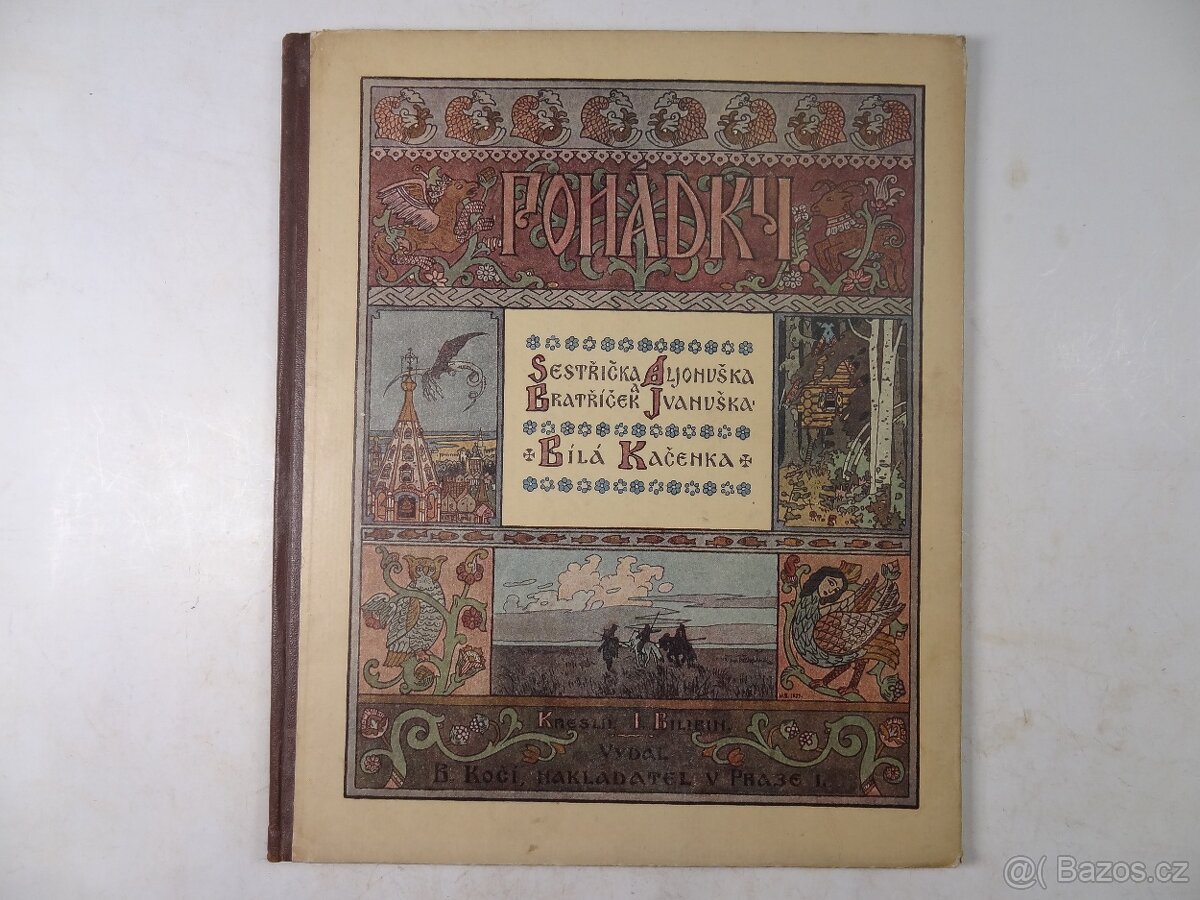 BILIBIN. Soubor knih. Pohádky. Illustroval Ivan Bilibin - 10