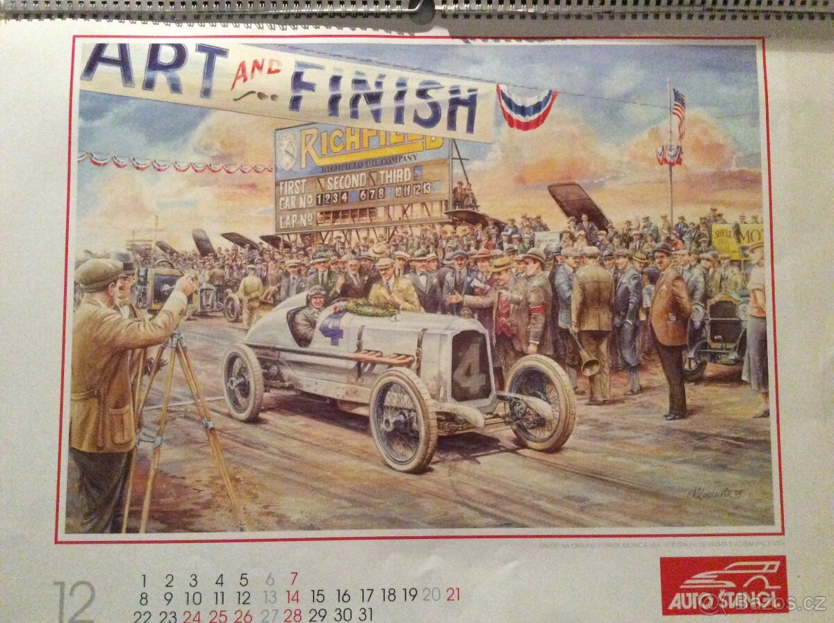 Nástěnný kalendář od Zapadlíka rok 1997 - 10