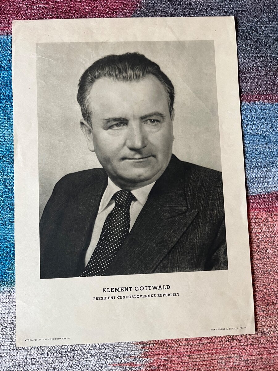 Klement Gottwald - obrazy - 10