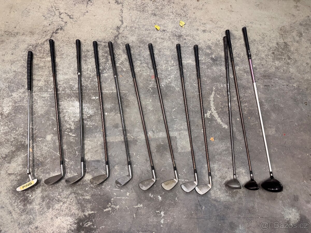 Golfový set s vozíkem - 10