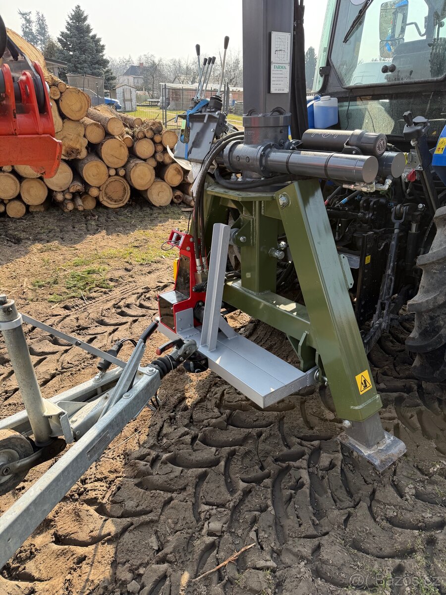 Hydraulická ruka za traktor s hydraulickým navijákem - 10