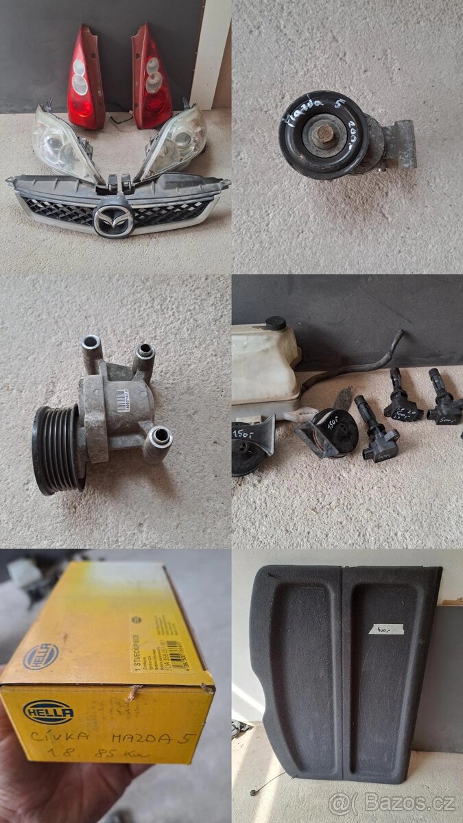 Díly mazda 5 - 10