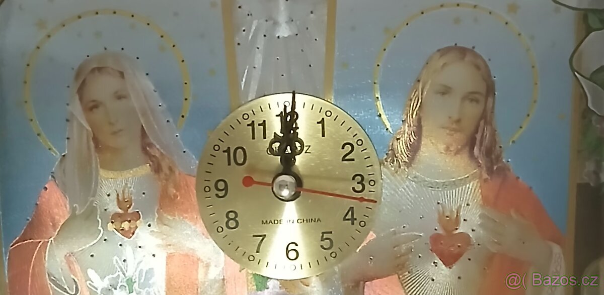 Vintaga skleněné hodiny - 10