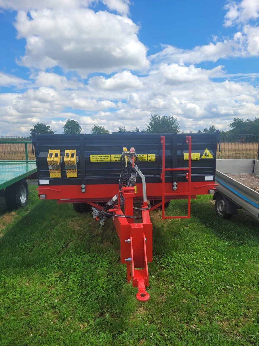 PŘÍVĚS ZA TRAKTOR 5T - 10