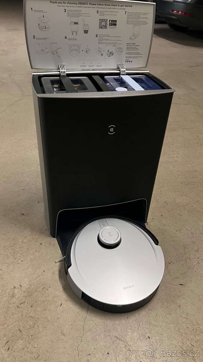 ECOVACS DEEBOT X1 OMNI ROBOTICKÝ VYSAVAČ MOP COMBO - 10