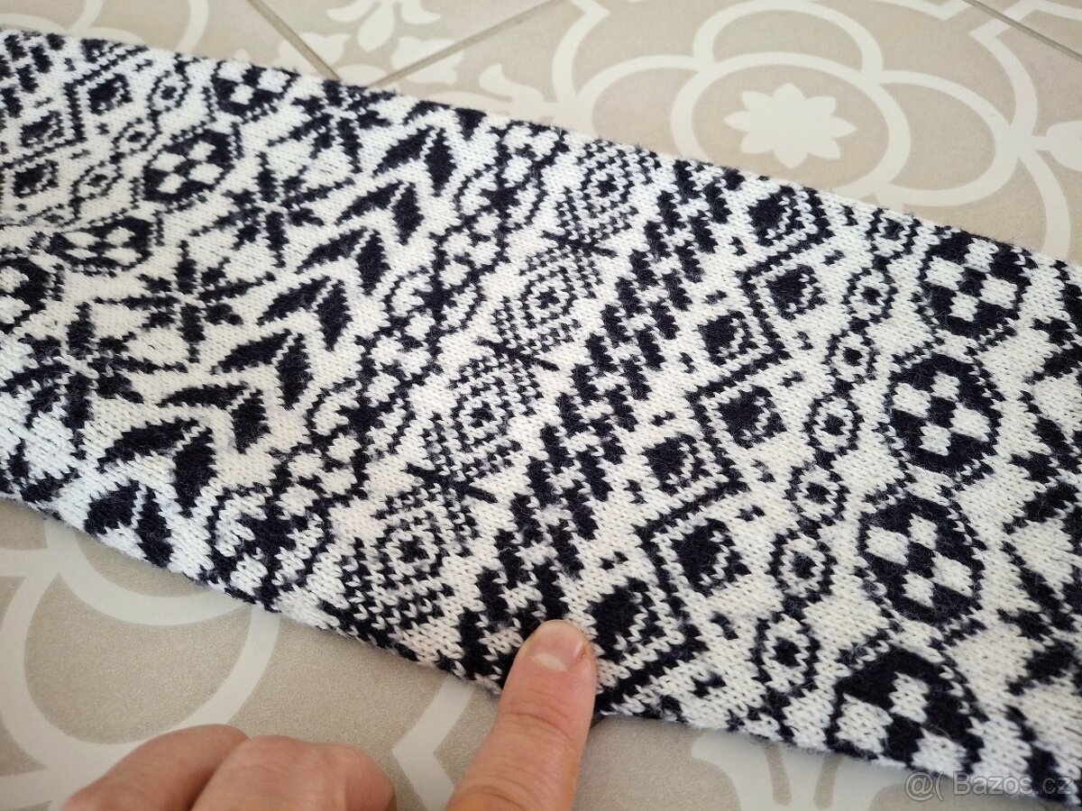 Párkrát oblečený dámský nádherný svetr LINDEX M 38 - 10