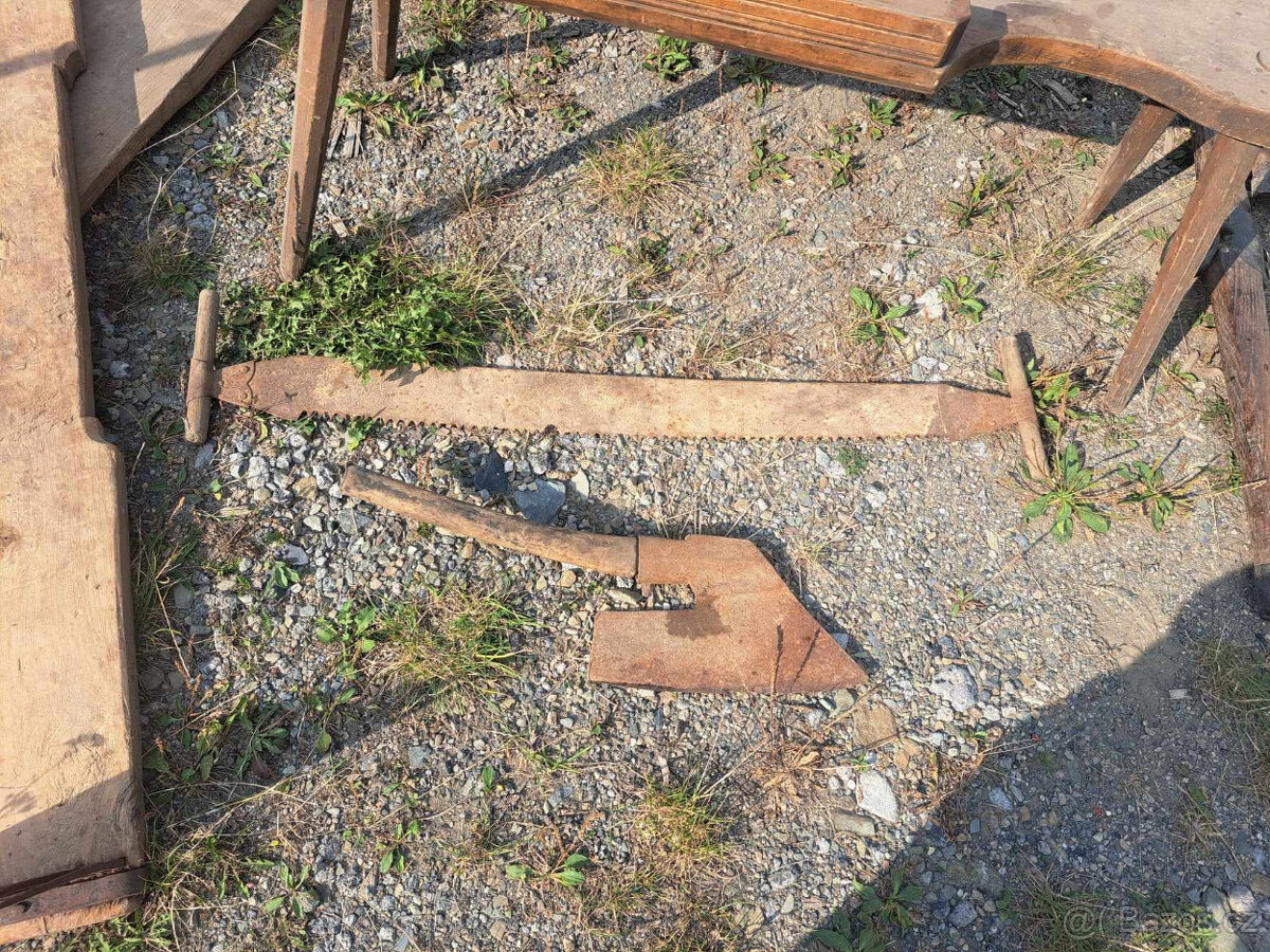 Konvolut starého zemědělského nářadí - 10