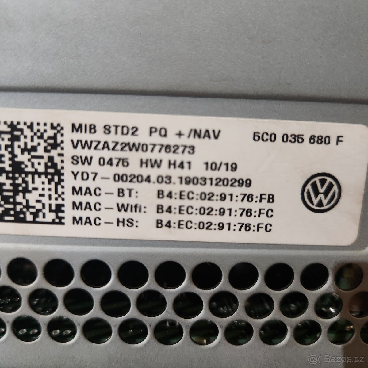 VW MIB STD2+NAV CAR PLAY BLUETOOTH - 10