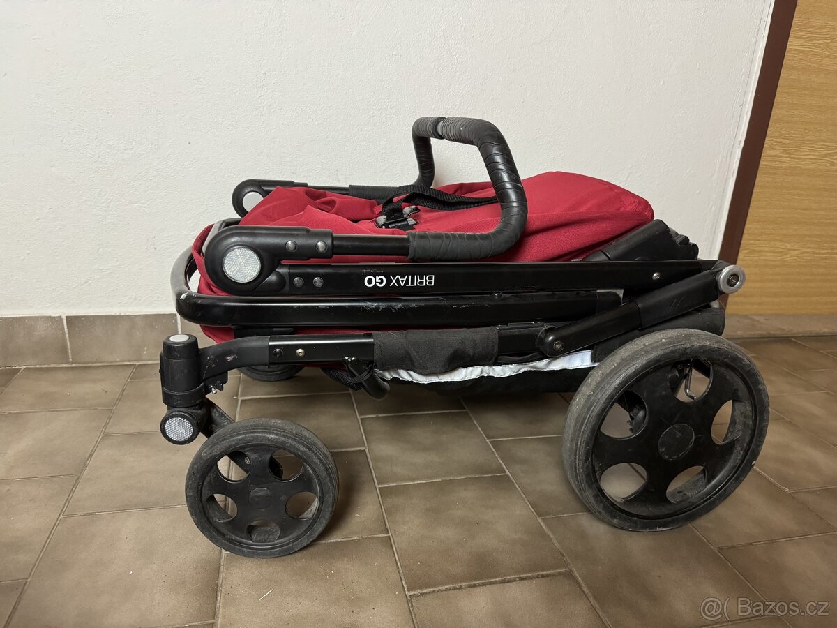Britax GO 3kombinace s doplňky Flame Red+iPhoneSE128GB dárek - 10