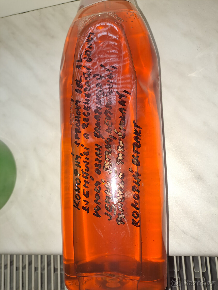 Domácí konopná kosmetika šampom,mýdlo,sprchový gel.aloa - 10